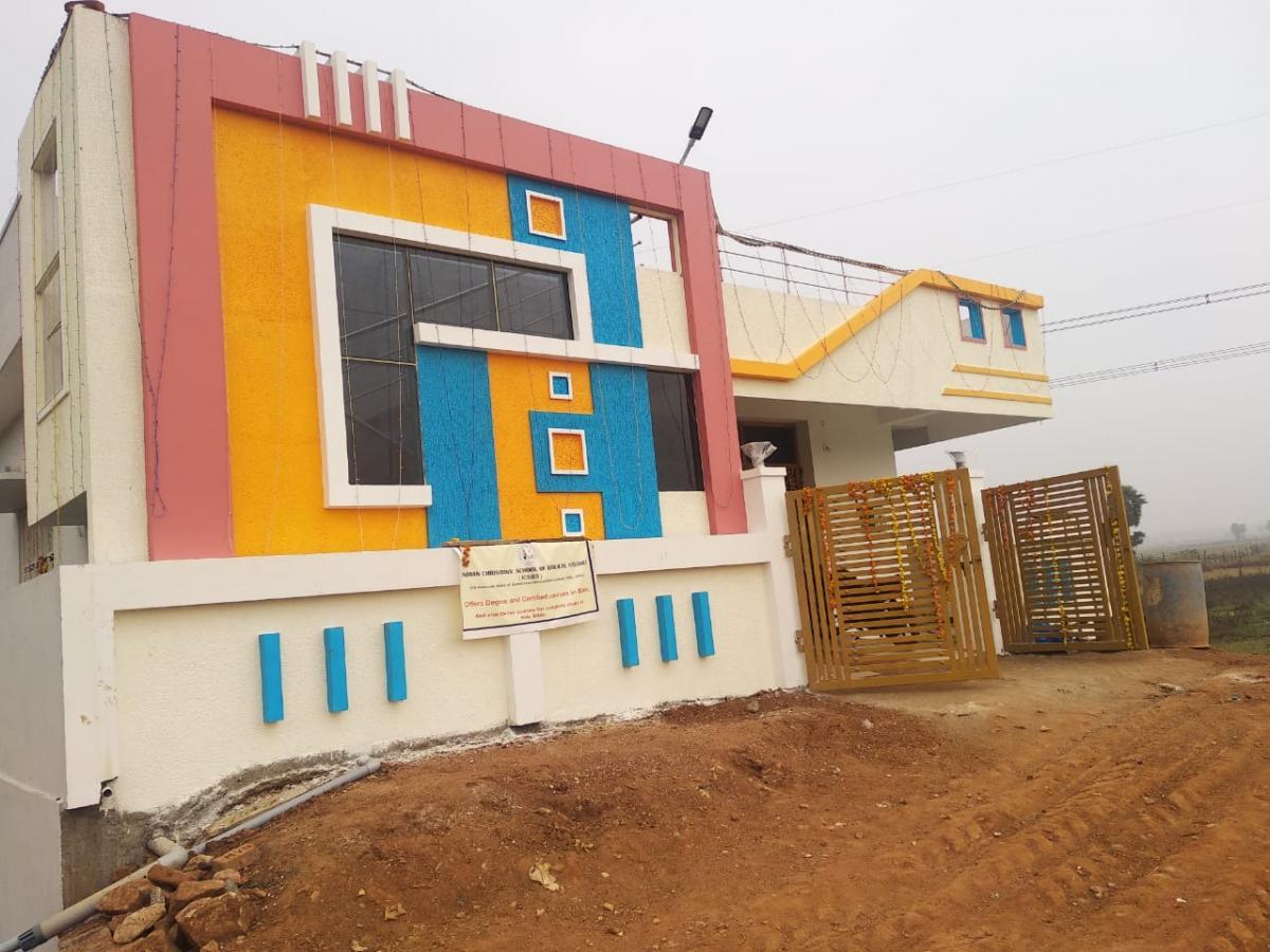 Partner School in India gets a Building