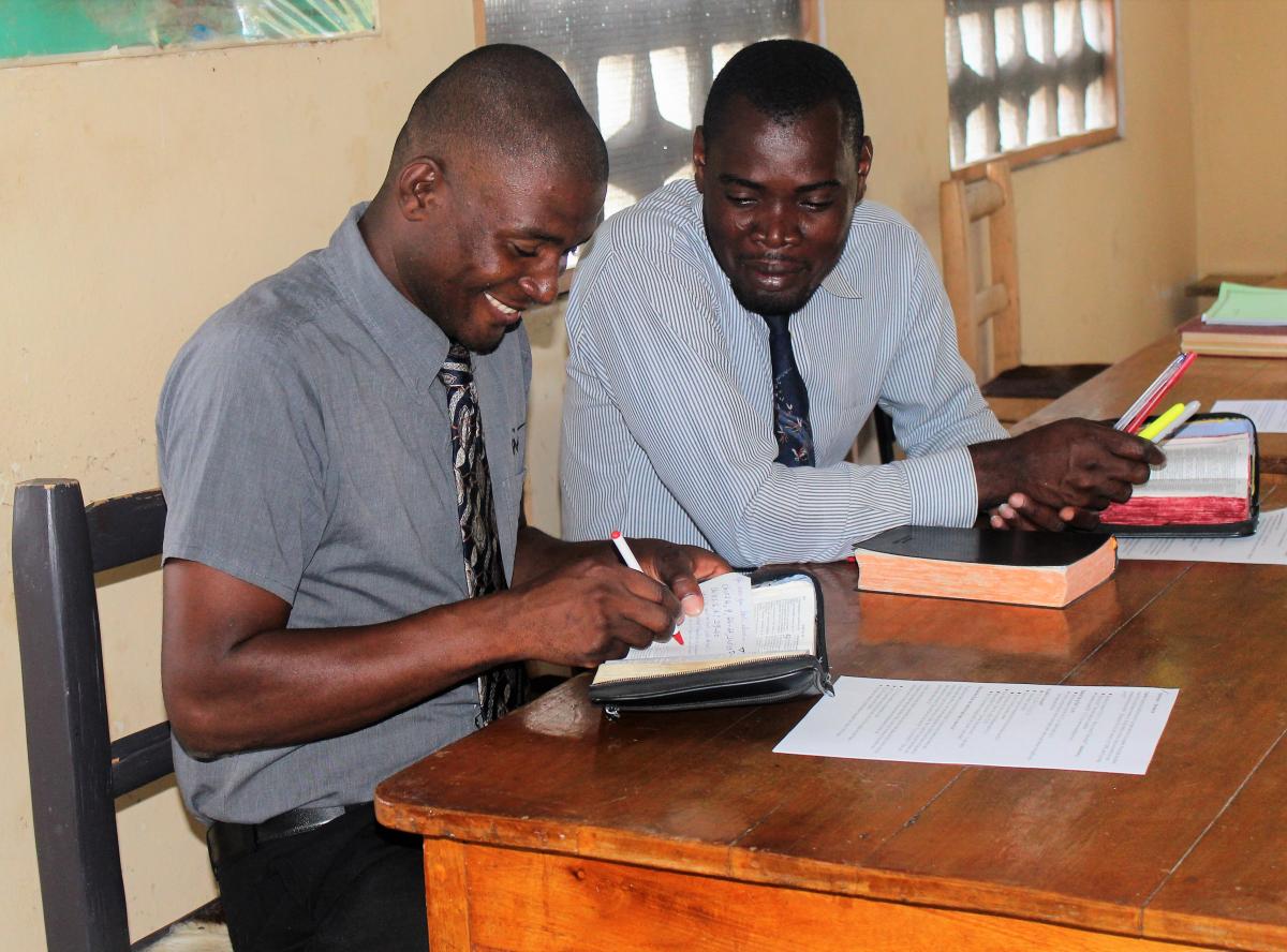 Students in Haiti 