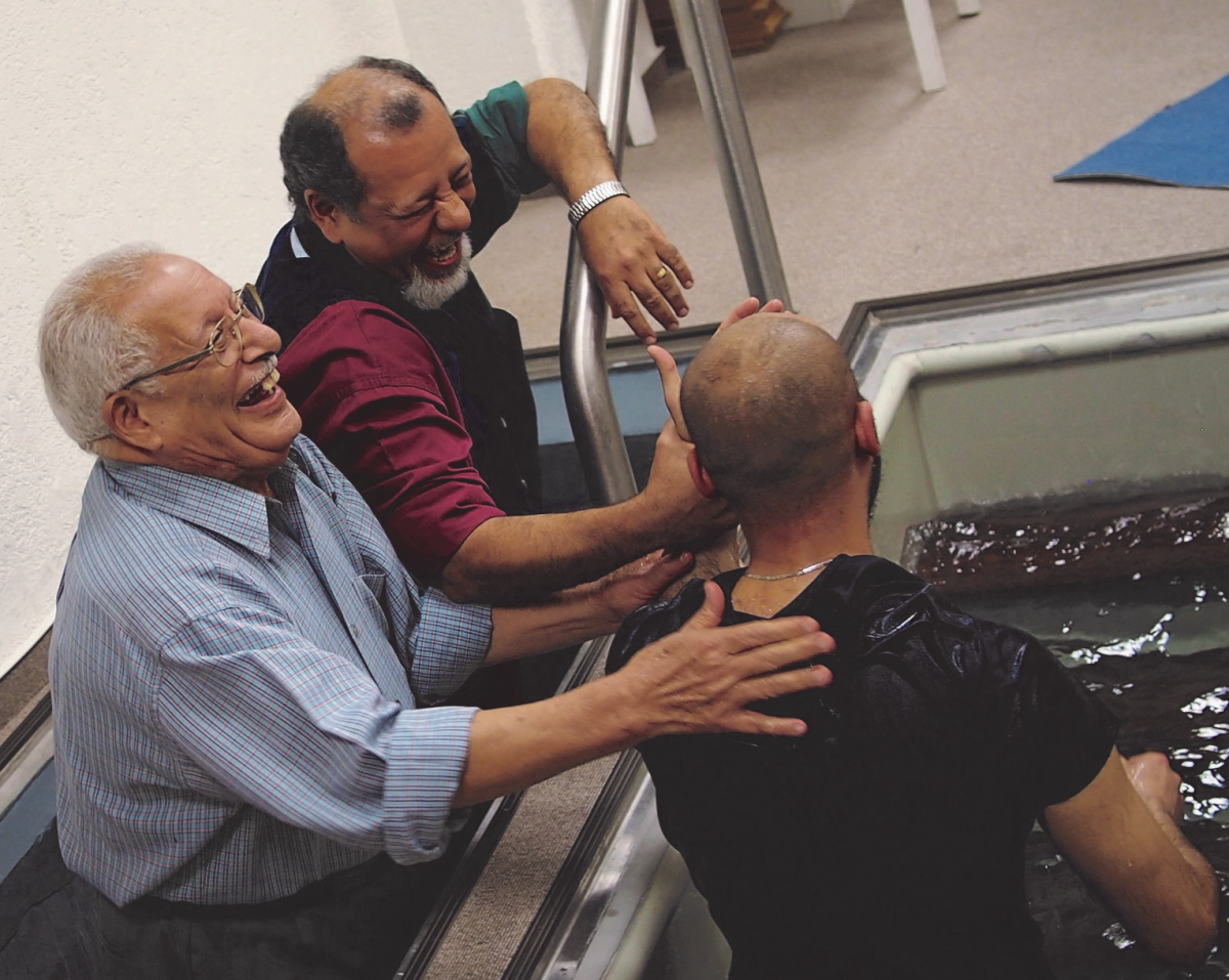 Baptizing Samuel