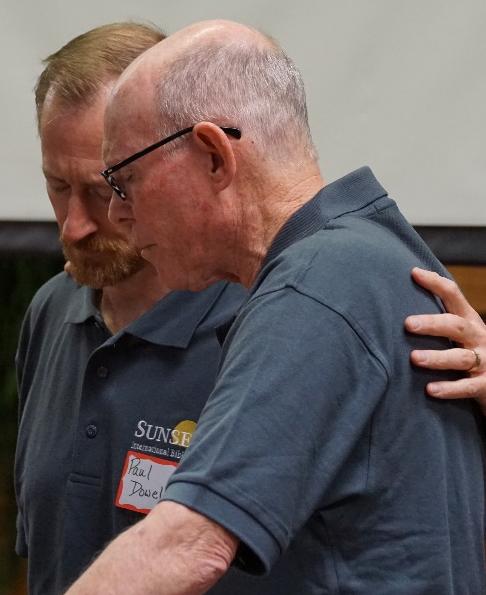 Paul and Charles Praying