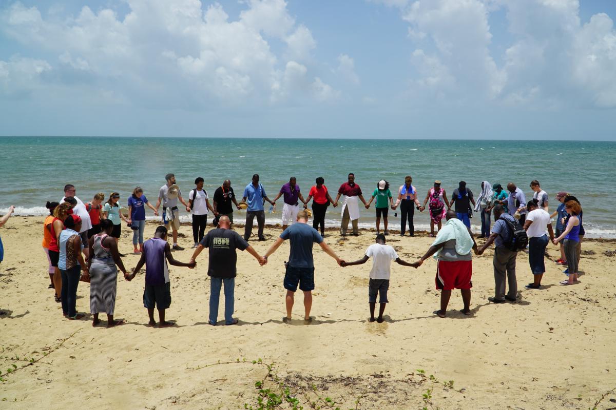 Welcome Circle in Belize