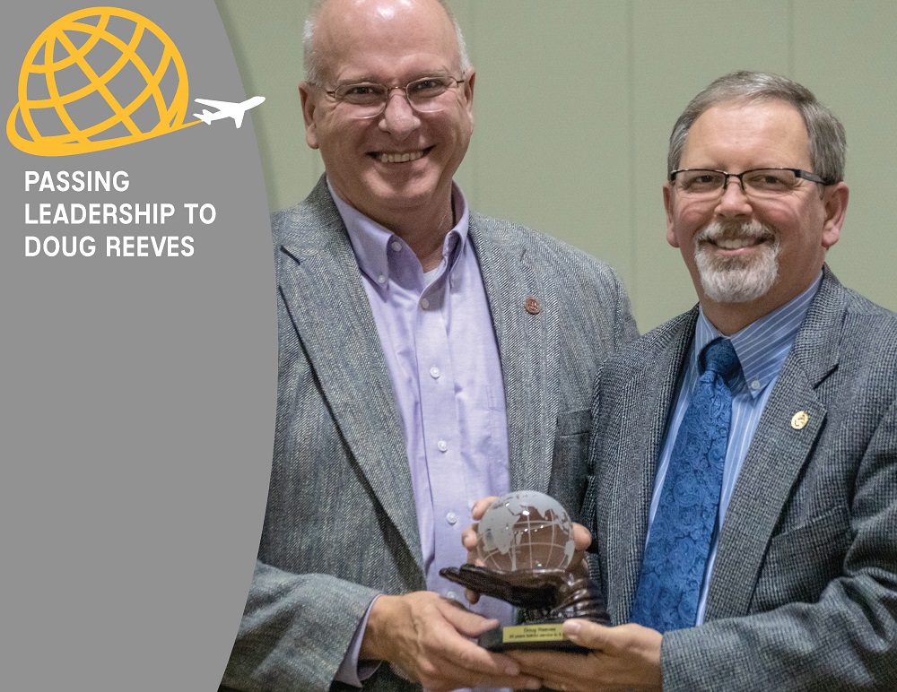 Passing Leadership to Doug Reeves