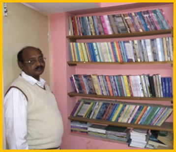 Vijaya Kumar with all of his translation work