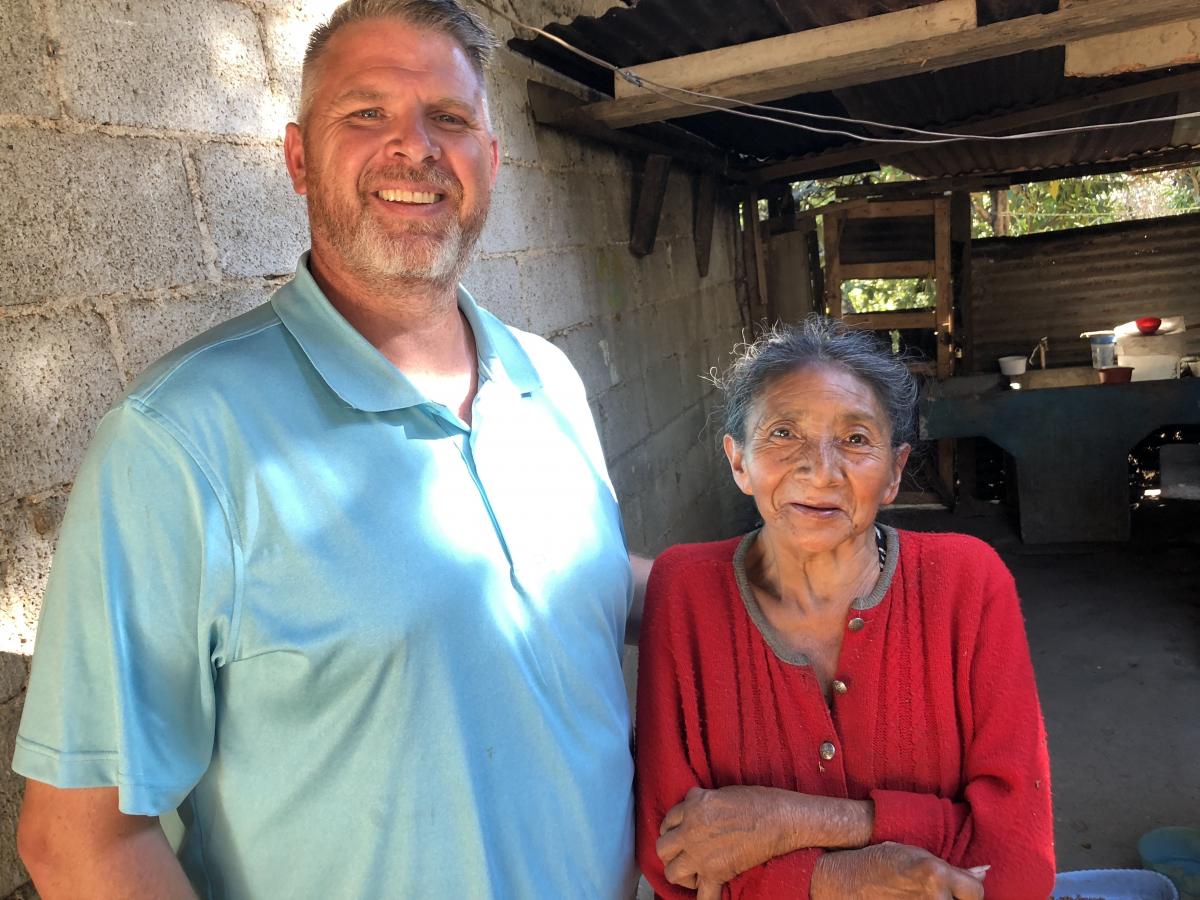 Paul Crites working in Guatemala