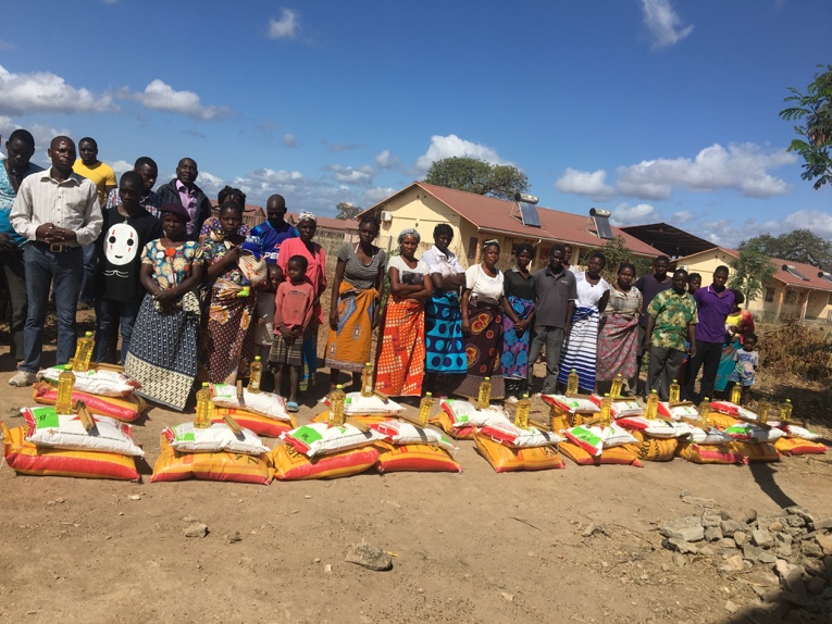 Food given to the church